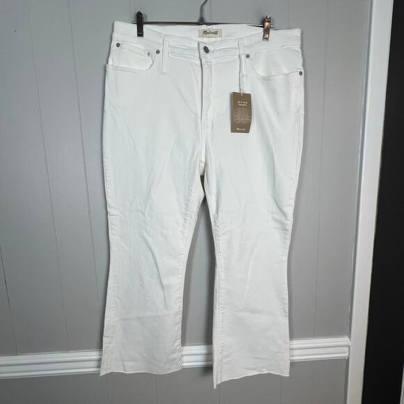 Madewell Demi cali bootcut white jeans - Picture 1 of 11